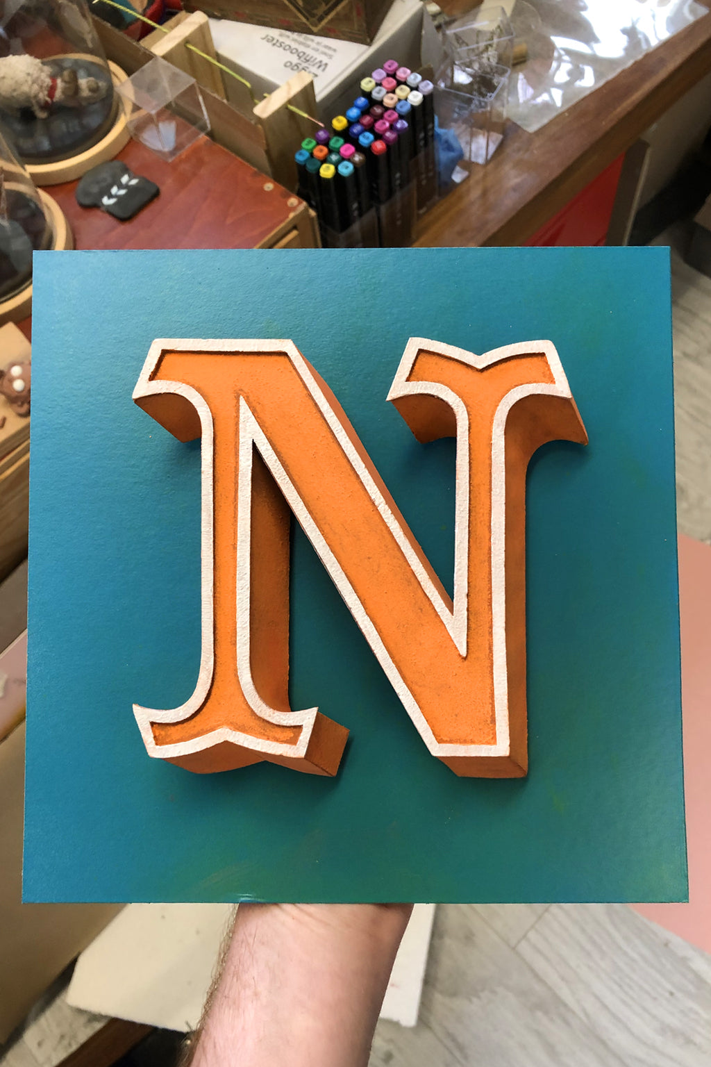 Letter N