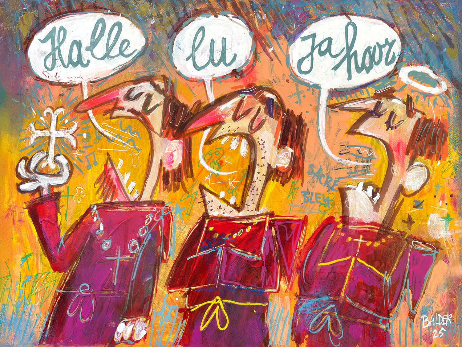 HalleluYeahRight - Print